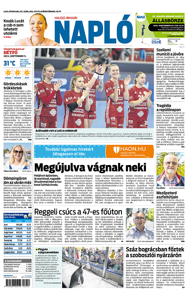 Lapszám: 2023.09.11.