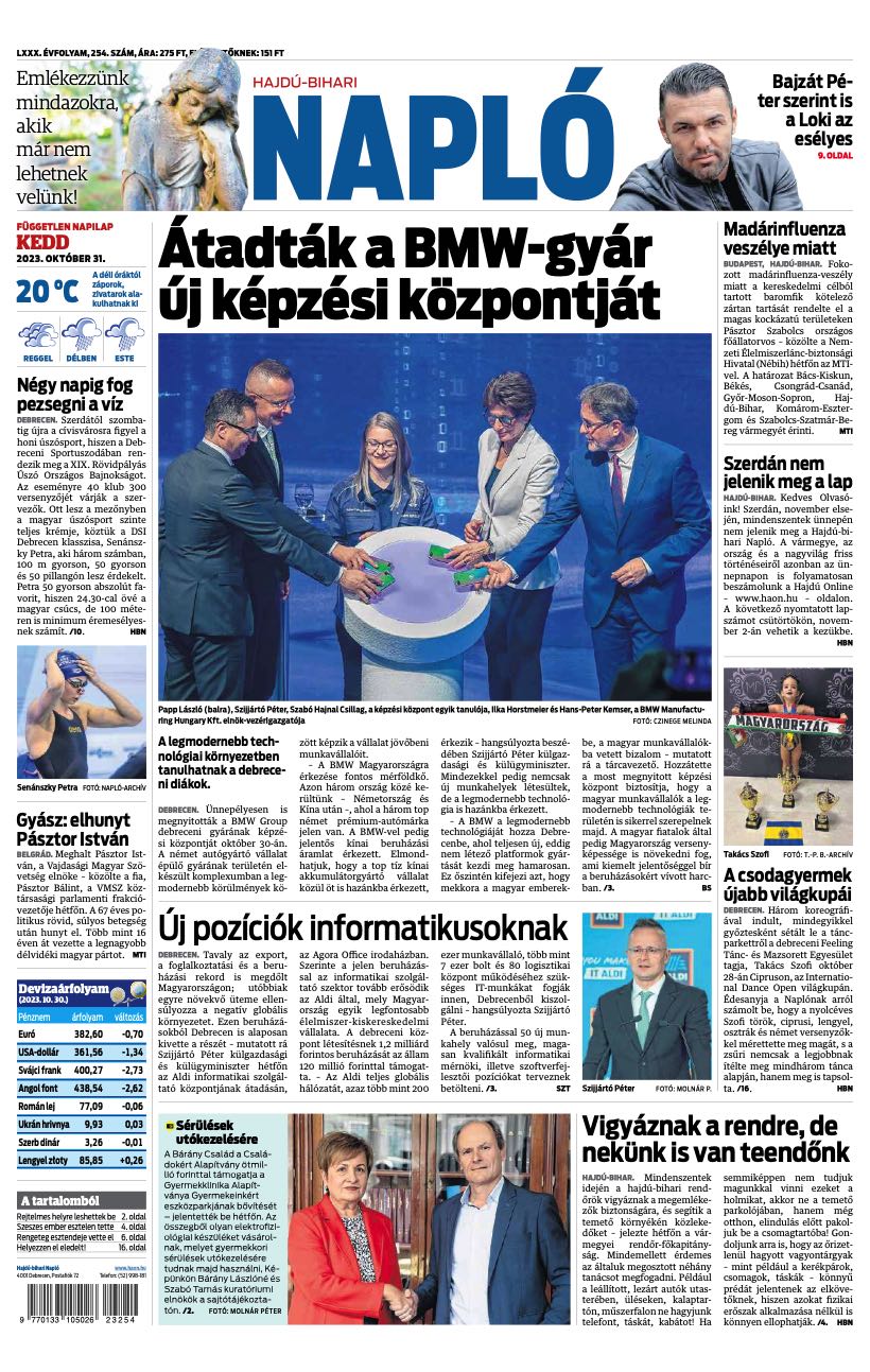 Lapszám: 2023.10.31.