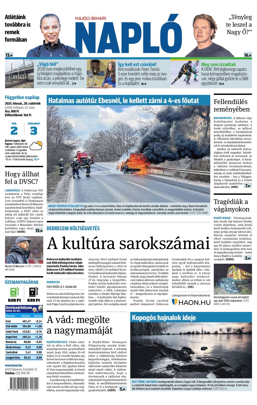 Lapszám: 2025.02.20.