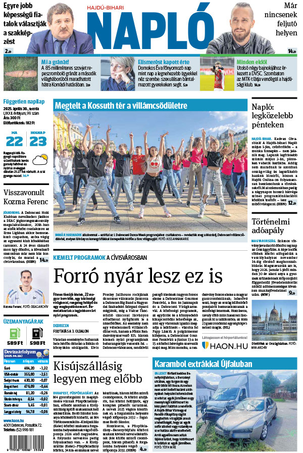 Lapszám: 2025.04.30.