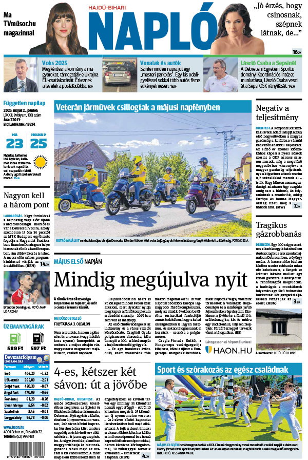 Lapszám: 2025.05.02. +MELLÉKLET