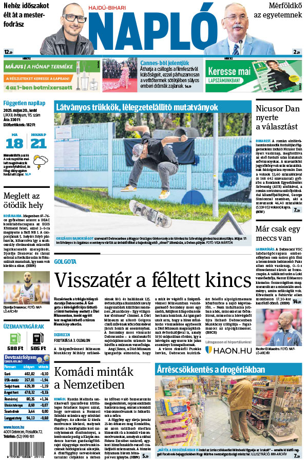 Lapszám: 2025.05.20
