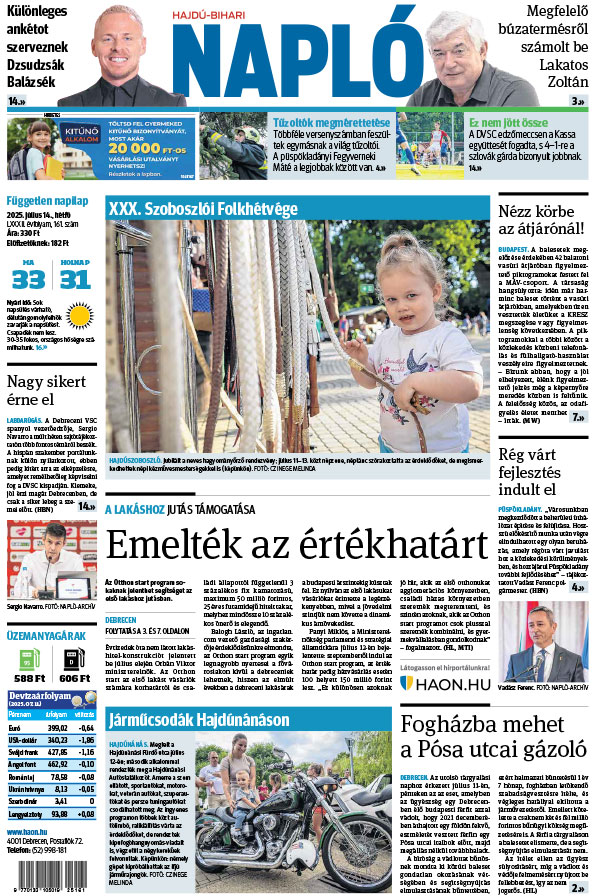 Lapszám: 2025.07.14.