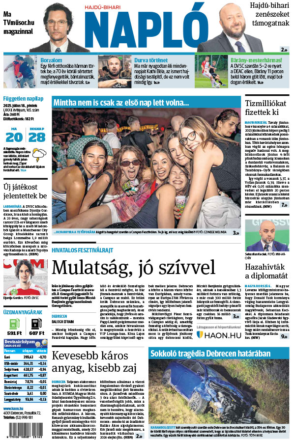 Lapszám: 2025.07.18. MELLÉKLET