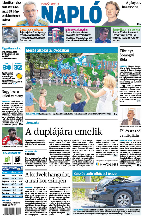 Lapszám: 2025.07.22.