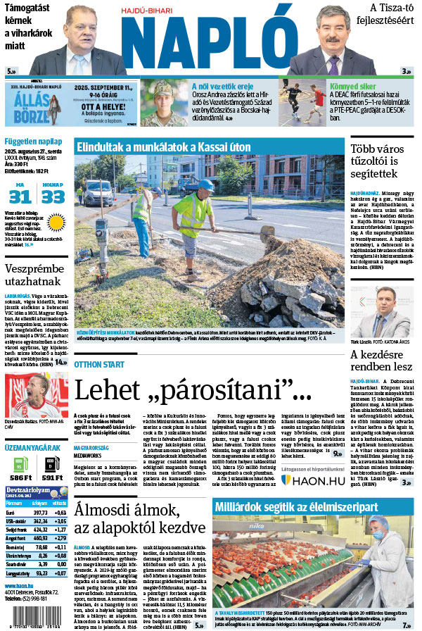 Lapszám: 2025.08.27.