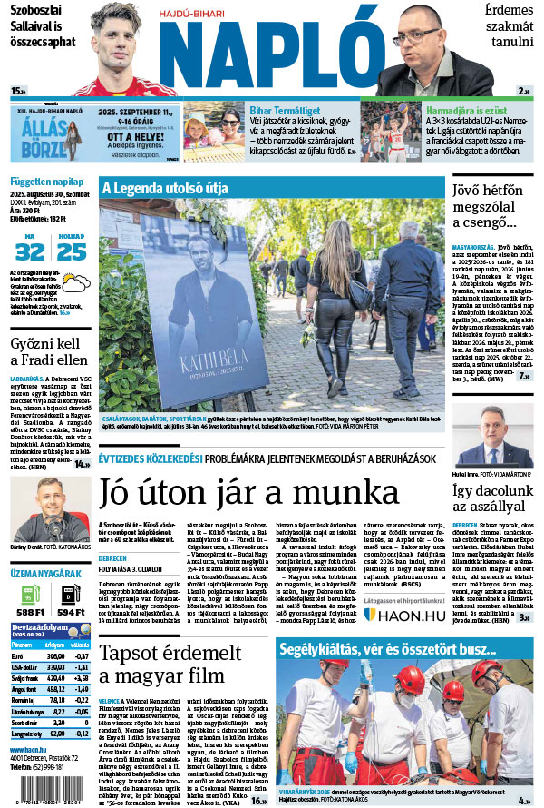 Lapszám: 2025.08.30.