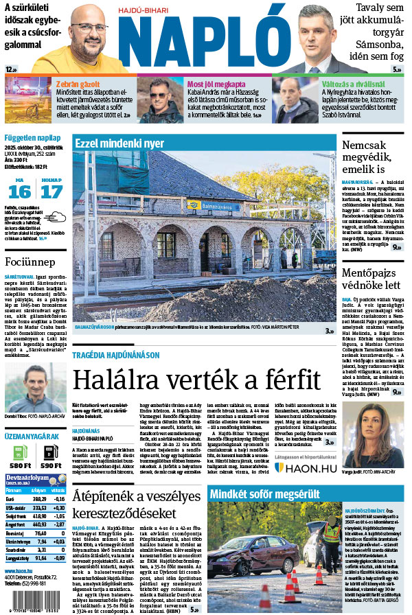 Lapszám: 2025.10.30.