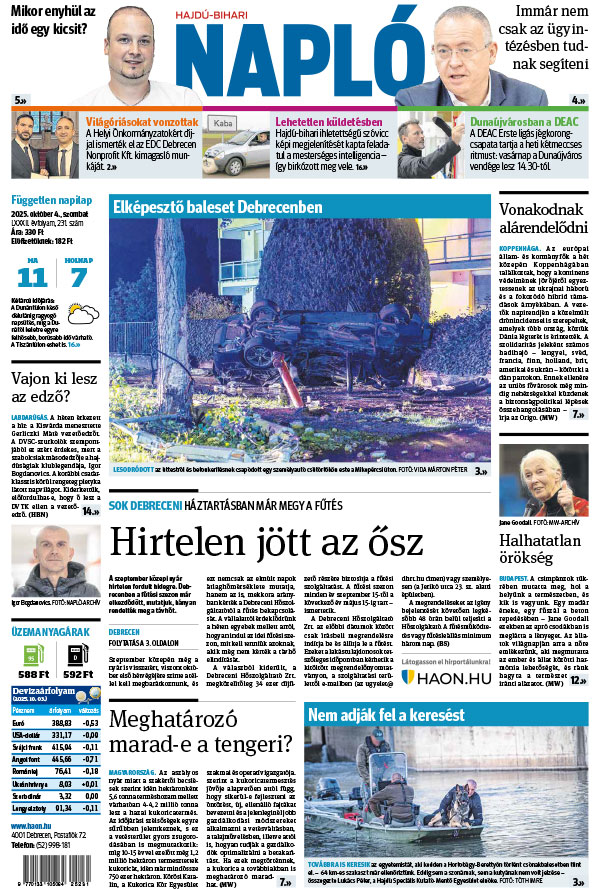 Lapszám: 2025.10.04.