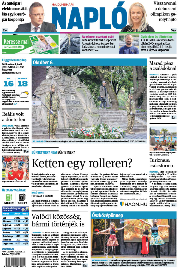 Lapszám: 2025.10.07.