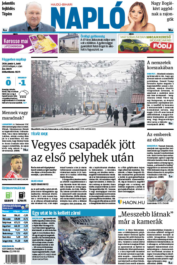 Lapszám: 2026. 01. 06.