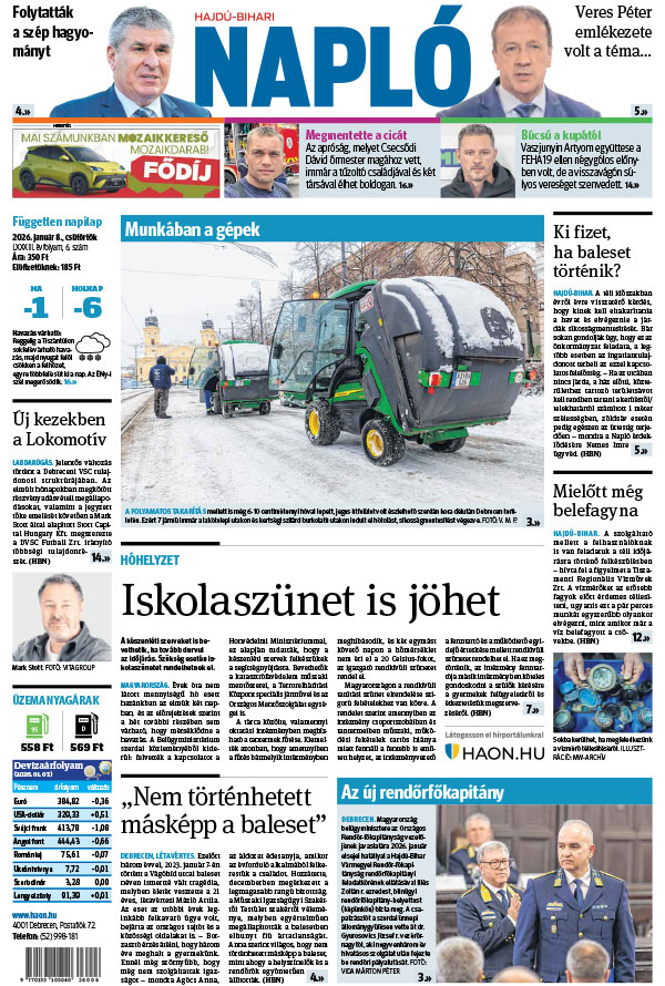 Lapszám: 2026. 01. 08.