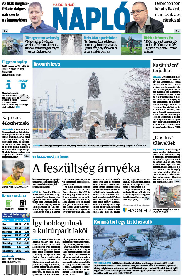 Lapszám: 2026. 01. 15.