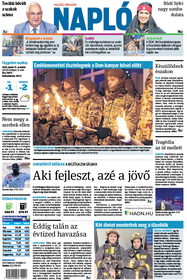 Lapszám: 2026. 01. 17.