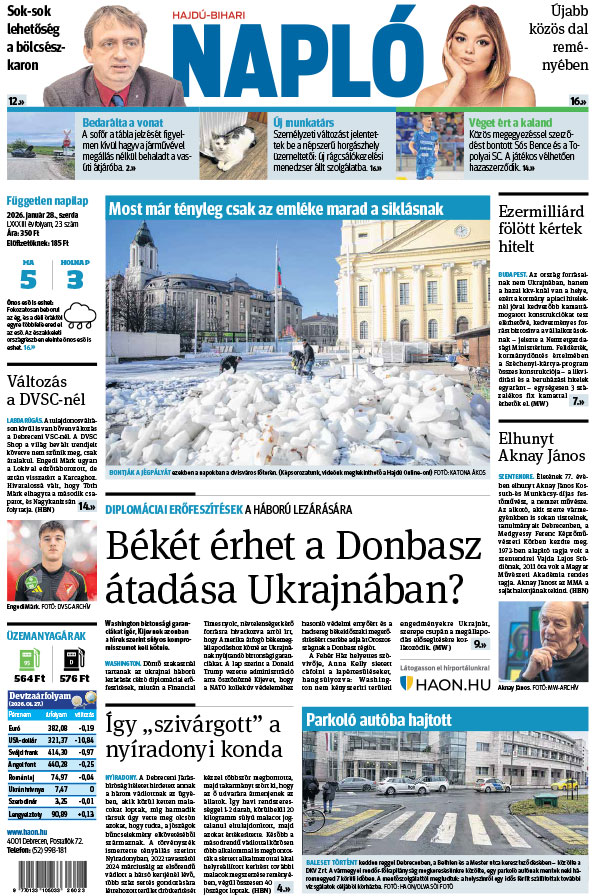 Lapszám: 2026. 01. 28.