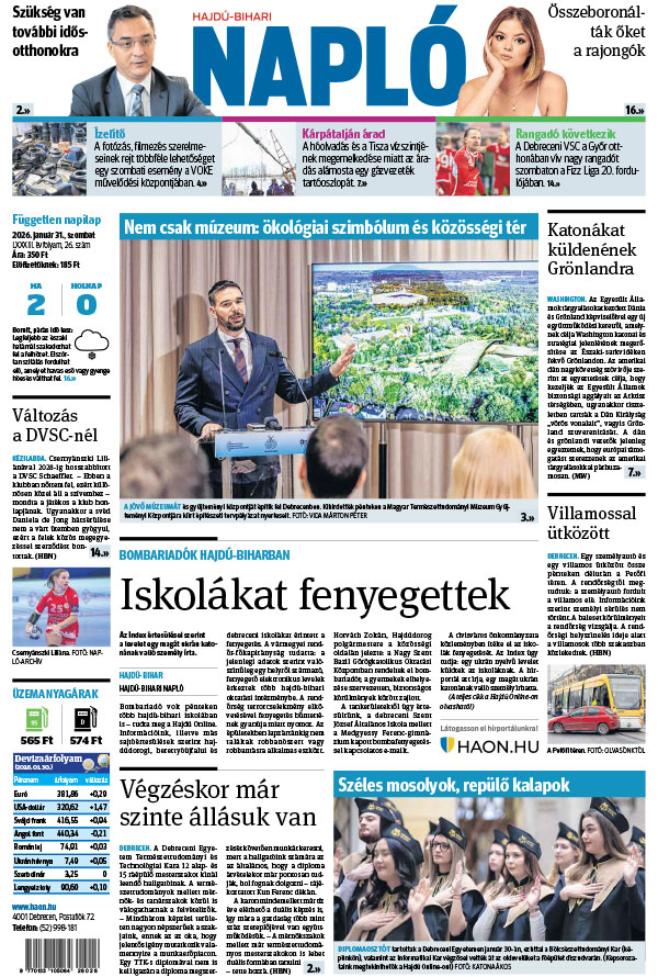 Lapszám: 2026. 01. 31.