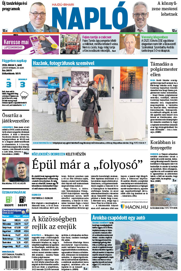 Lapszám: 2026. 02. 03.