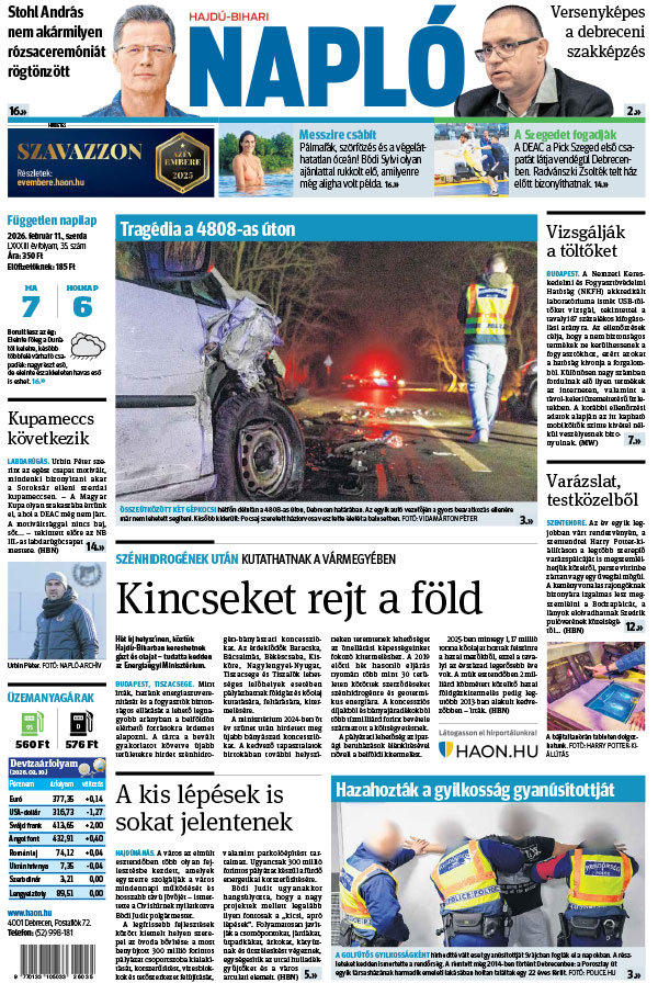 Lapszám: 2026. 02. 11.