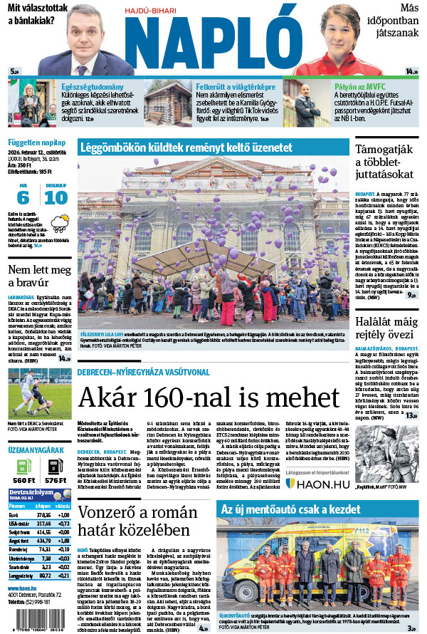 Lapszám: 2026. 02. 12.