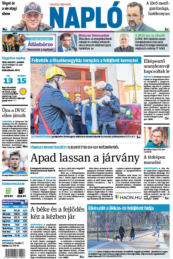 Lapszám: 2026. 03. 07.