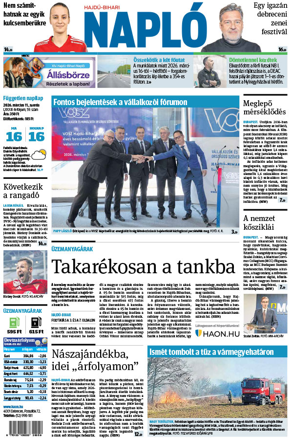Lapszám: 2026. 03. 11.