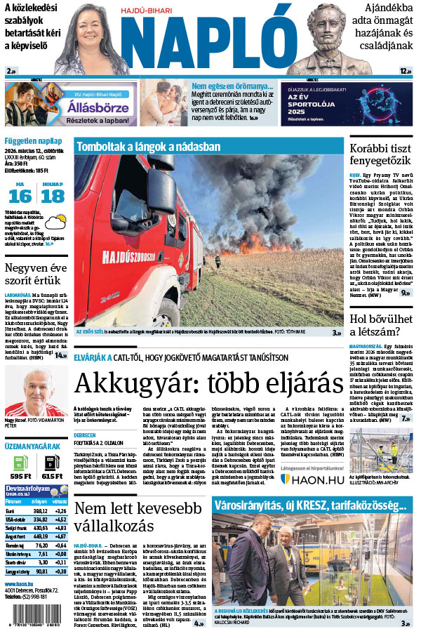 Lapszám: 2026. 03. 12.