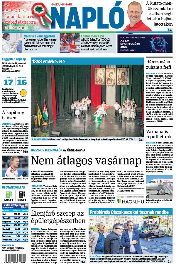 Lapszám: 2026. 03. 14.