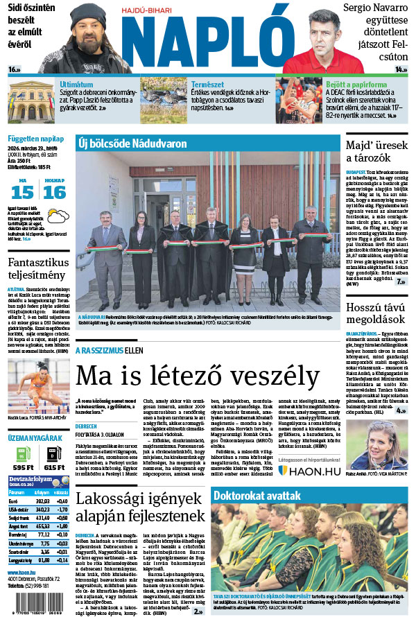 Lapszám: 2026. 03. 23.