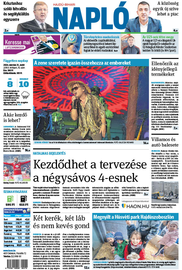 Lapszám: 2026. 03. 31.