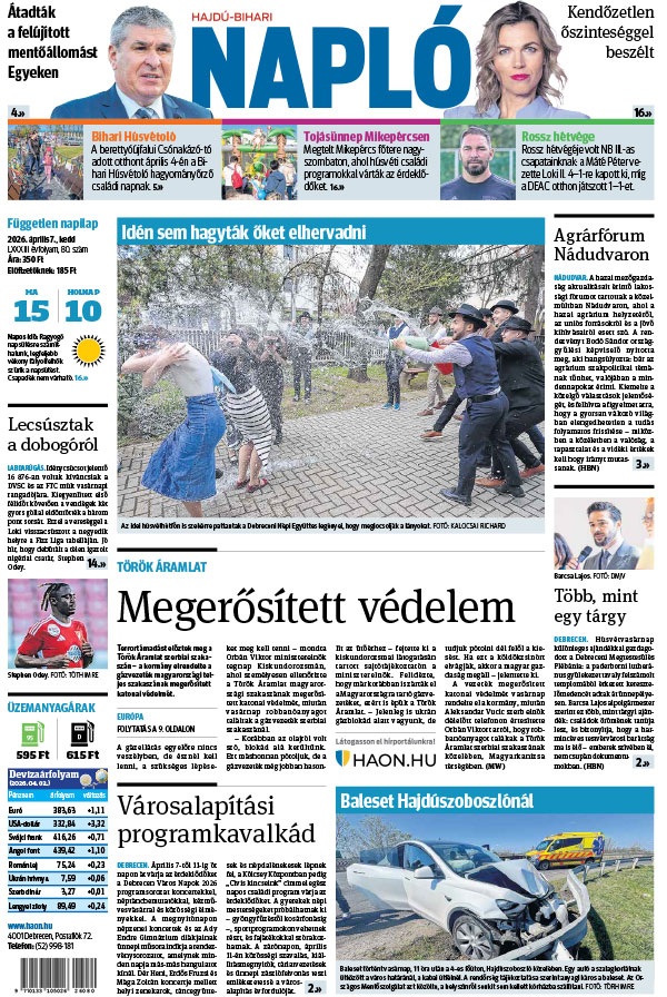 Lapszám: 2026. 04. 07.