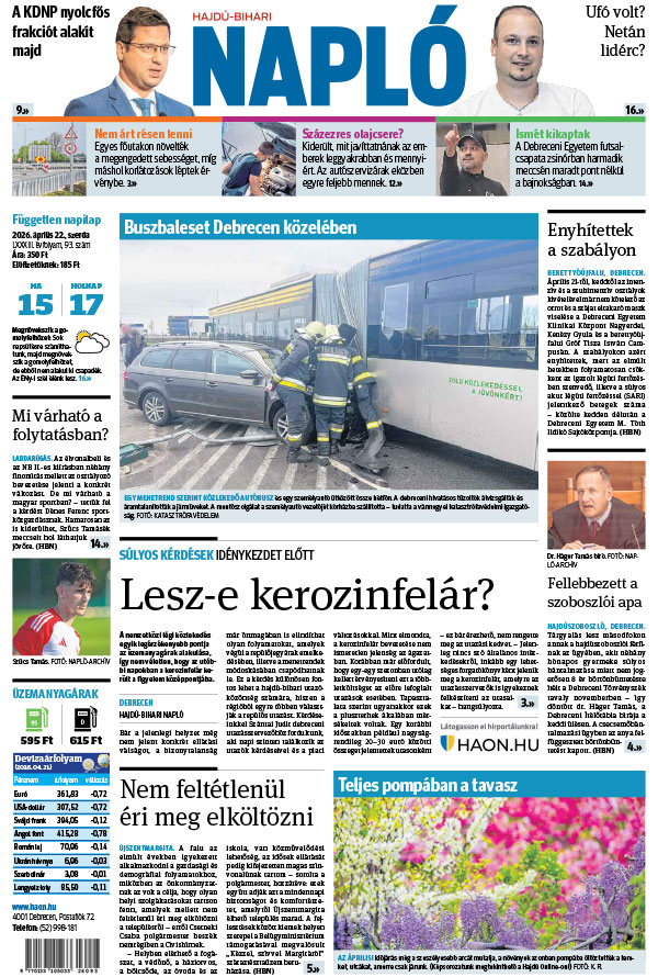 Lapszám: 2026. 04. 22.