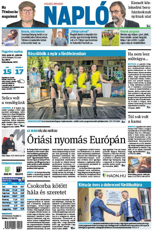 Lapszám: 2026. 04. 30.