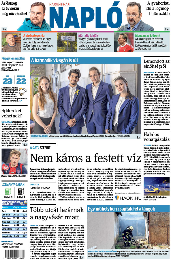 Lapszám: 2026. 05. 07.