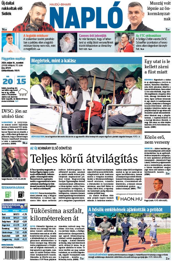 Lapszám: 2026. 05. 16.
