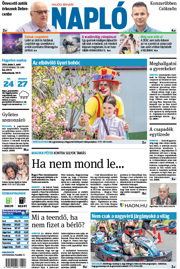 Lapszám: 2026. 06. 02.