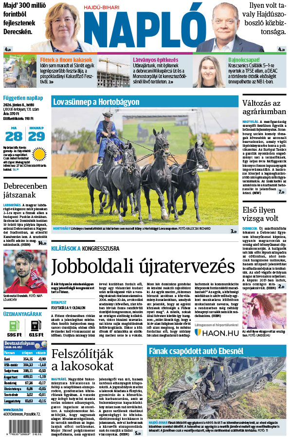 Lapszám: 2026. 06. 08.