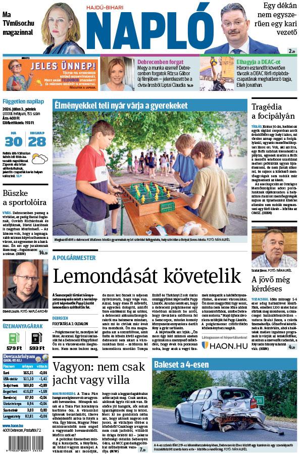 Lapszám: 2026. 07. 03.