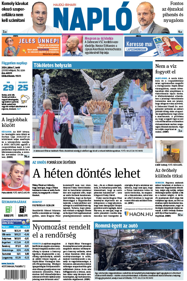 Lapszám: 2026. 07. 07.