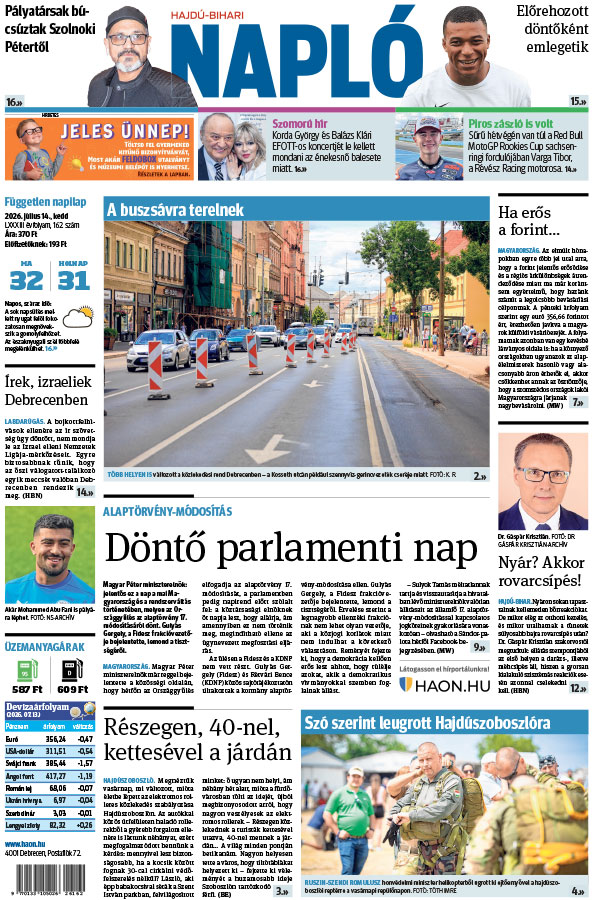 Lapszám: 2026. 07. 14.