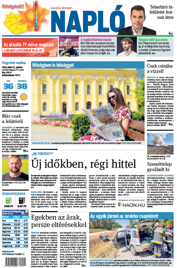 Lapszám: 2026. 07. 31.